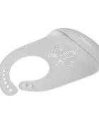 Skiddou Baveta din silicon Smekke Normandic dream Gri