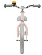 Skiddou Bicicleta copii fara pedale Nils Keep Pink Roz 12 inch cadru din aluminiu ultra-usoara scaun reglabil de la 33 la 39 cm roti spuma EVA+PU de la 2 ani include sonerie pentru bicicleta volan cu blocare prin rotire