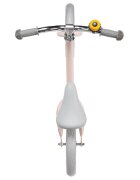 Skiddou Bicicleta copii fara pedale Nils Keep Pink Roz 12 inch cadru din aluminiu ultra-usoara scaun reglabil de la 33 la 39 cm roti spuma EVA+PU de la 2 ani include sonerie pentru bicicleta volan cu blocare prin rotire