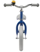 Skiddou Bicicleta fara pedale Nils Denim Bleumarin 12 inch cadru din aluminiu ultra-usoara scaun reglabil de la 33 la 39 cm roti spuma EVA+PU de la 2 ani include sonerie pentru bicicleta volan cu blocare prin rotire