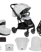 Skiddou Carucior 2 in 1 Moss Normandic Dream gri