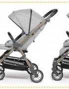 Skiddou Carucior sport pliabil Mell Onyx ultracompact pentru calatorii Negru
