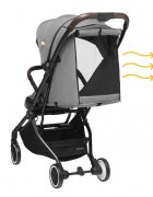 Skiddou Carucior sport pliabil ultracompact pentru calatorii Espoo+ Evening Shadow Gri inchis
