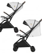 Skiddou Carucior sport pliabil ultracompact pentru calatorii Espoo+ Normandic Dream Gri