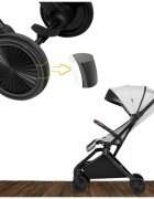 Skiddou Carucior sport pliabil ultracompact pentru calatorii Espoo+ Normandic Dream Gri