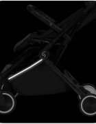 Skiddou Carucior sport pliabil ultracompact pentru calatorii Espoo+ Onyx Negru