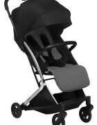 Skiddou Carucior sport pliabil ultracompact pentru calatorii Mikkeli Onyx Negru