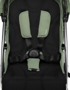 Skiddou Carucior sport pliabil ultracompact pentru calatorii Mikkeli Wild climber Verde