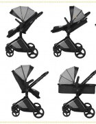 Skiddou Carucior transformabil 2 in 1 Nasjo Normandic Dream Gri