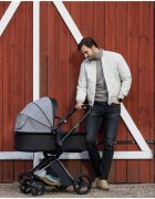 Skiddou Carucior transformabil 2 in 1 Nasjo Normandic Dream Gri
