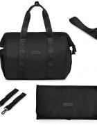Skiddou Geanta multifunctionala pentru parinti Inger Onyx Negru