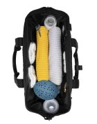 Skiddou Geanta multifunctionala pentru parinti Inger Onyz Leather Negru