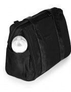 Skiddou Geanta multifunctionala pentru parinti Inger Onyz Leather Negru
