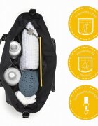 Skiddou Geanta multifunctionala pentru parinti Ingrid Onyx Negru
