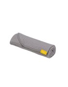 Skiddou Paturica nou nascut Teppi 100 bumbac gri inchis 75x100cm