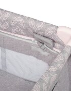 Skiddou Patut de calatorie pliabil Lunar Keep Pink reglabil pe inaltime roti cu sistem de blocare si geanta transport
