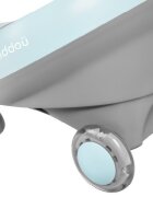 Skiddou PlasmaCar copii fara pedale gravitationala Bjorg Sky High Bleu cu roti din spuma PU recomandata copiilor de la 3 ani cu o greutate maxima de 50 kg