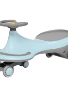 Skiddou PlasmaCar copii fara pedale gravitationala Bjorg Sky High Bleu cu roti din spuma PU recomandata copiilor de la 3 ani cu o greutate maxima de 50 kg