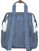 Skiddou Rucsac multifunctional mamici Astrid Denim Bleumarin