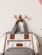 Skiddou Rucsac multifunctional mamici Astrid Keep pink Roz