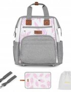 Skiddou Rucsac multifunctional mamici Astrid Keep pink Roz