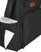 Skiddou Rucsac multifunctional mamici Astrid Onyx Negru