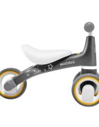 Skiddou Tricicleta pentru copii fara pedale Berit Ride-On Evening Shadow Gri actionata cu picioarele recomandata copiilor de la 1 an pana la 3 ani cu roti din spuma EVA