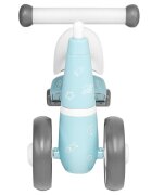 Skiddou Tricicleta pentru copii fara pedale Berit Ride-On Sky High Bleu actionata cu picioarele recomandata copiilor de la 1 an pana la 3 ani cu roti din spuma EVA