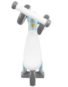 Skiddou Tricicleta pentru copii fara pedale Berit Ride-On Sky High Bleu actionata cu picioarele recomandata copiilor de la 1 an pana la 3 ani cu roti din spuma EVA