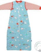 Slumbersac Sac de dormit cu maneca lunga detasabila Farmyard 110 cm 2.5 Tog