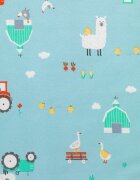 Slumbersac Sac de dormit cu maneca lunga detasabila Farmyard 150 cm 2.5 Tog