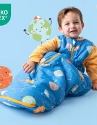 Slumbersac Sac de dormit cu maneca lunga detasabila Space 80 cm 1.0 Tog