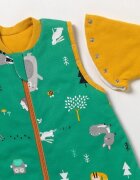 Slumbersac Sac de dormit cu maneca lunga detasabila Woodland Animals 80 cm 2.5 Tog