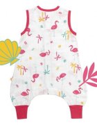 Slumbersac Sac de dormit cu picioruse Bamboo Flamingo 80 cm 0.5 Tog