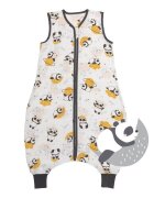 Slumbersac Sac de dormit cu picioruse Bamboo Panda 100 cm 0.5 Tog