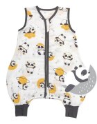 Slumbersac Sac de dormit cu picioruse Bamboo Panda 80 cm 0.5 Tog