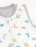 Slumbersac Sac de dormit cu picioruse Moon Stars 90 cm 0.5 Tog