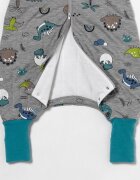 Slumbersac Sac de dormit cu picioruse si maneca lunga detasabila Dinosaur 120 cm + manseta 2.5 Tog