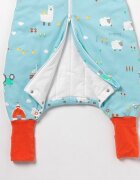 Slumbersac Sac de dormit cu picioruse si maneca lunga detasabila Farmyard 80 cm + manseta 2.5 Tog