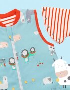Slumbersac Sac de dormit cu picioruse si maneca lunga detasabila Farmyard 90 cm + manseta 3.5 Tog