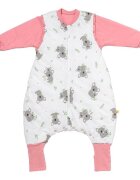 Slumbersac Sac de dormit cu picioruse si maneca lunga detasabila Koala 90 cm + manseta 2.5 Tog