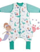 Slumbersac Sac de dormit cu picioruse si maneca lunga detasabila Mermaid 130 cm + manseta 2.5 Tog