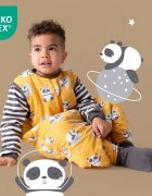Slumbersac Sac de dormit cu picioruse si maneca lunga detasabila Panda 60 cm + manseta 2.5 Tog