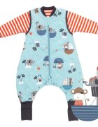 Slumbersac Sac de dormit cu picioruse si maneca lunga detasabila Pirate 90 cm + manseta 1.0 Tog