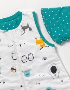 Slumbersac Sac de dormit cu picioruse si maneca lunga detasabila Polar Pals 130 cm + manseta 2.5 Tog