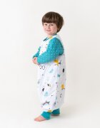 Slumbersac Sac de dormit cu picioruse si maneca lunga detasabila Polar Pals 130 cm + manseta 2.5 Tog