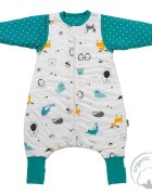 Slumbersac Sac de dormit cu picioruse si maneca lunga detasabila Polar Pals 80 cm + manseta 2.5 Tog