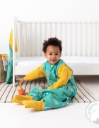 Slumbersac Sac de dormit cu picioruse si maneca lunga detasabila Woodland Animals 90 cm + manseta 2.5 Tog