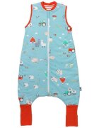 Slumbersac Sac de dormit cu picioruse si talpa antiderapanta Farmyard 130 cm 1.0 Tog