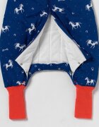 Slumbersac Sac de dormit cu picioruse si talpa antiderapanta Horses 110 cm + manseta 1.0 Tog